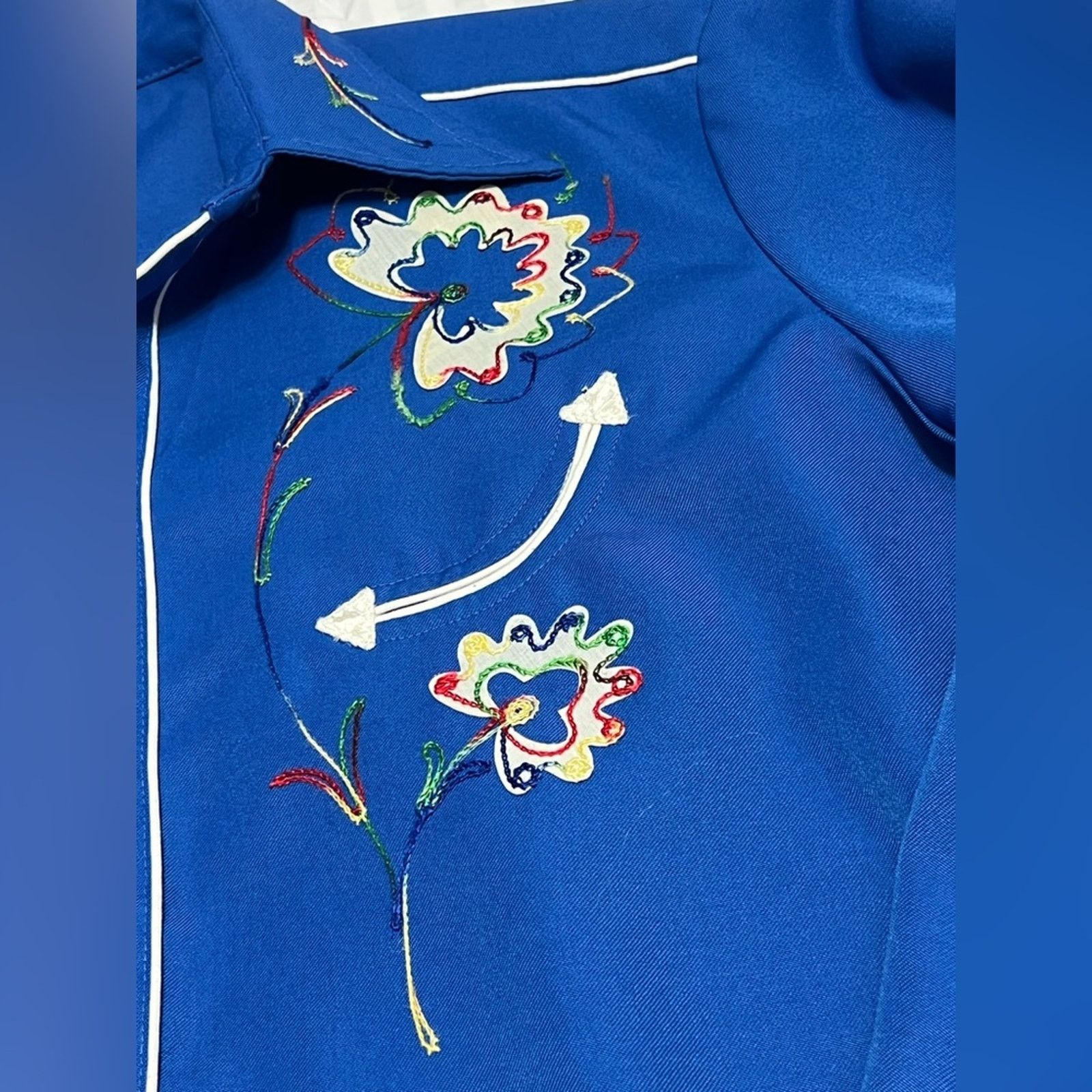 Other Vintage 70’s H Bar C Ranchwear Western Pearl Snap Shirt XL Size US XL / EU 56 / 4 - 6 Thumbnail