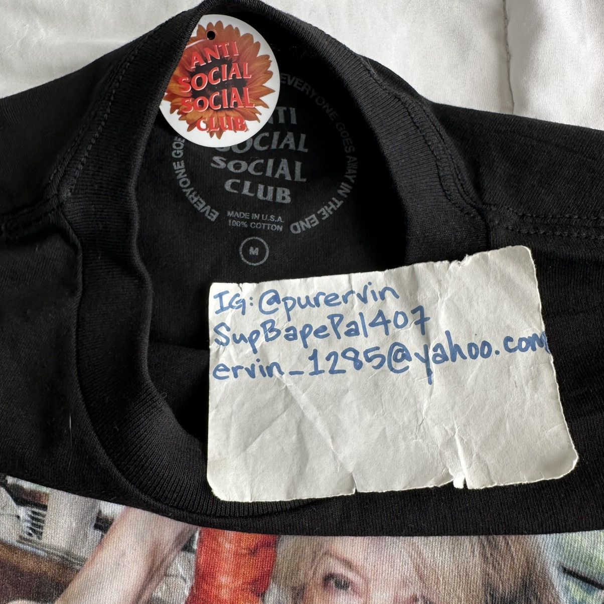 Anti Social Social Club Martha Stewart Lobster Tee Black size MEDIUM Size US M / EU 48-50 / 2 - 3 Thumbnail