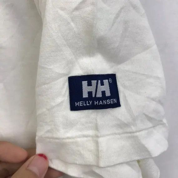 Helly Hansen Vtg 90’ HELLEY HANSEN SAILING Gear Painting Tee Shirt Size US L / EU 52-54 / 3 - 6 Thumbnail