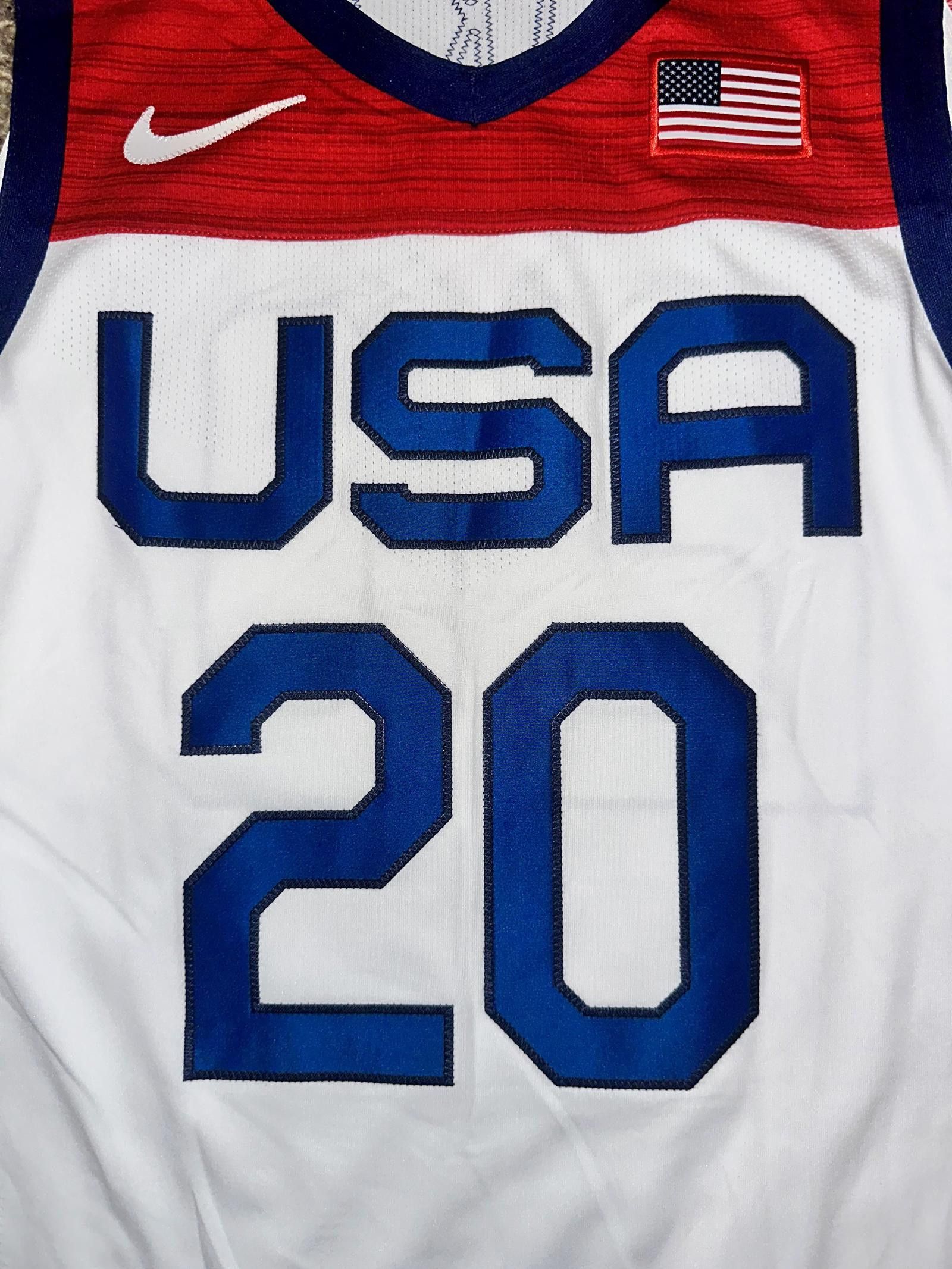 Nike Nike 2020 Tokyo Olympic Game Issued Jersey USA Size US XL / EU 56 / 4 - 3 Thumbnail