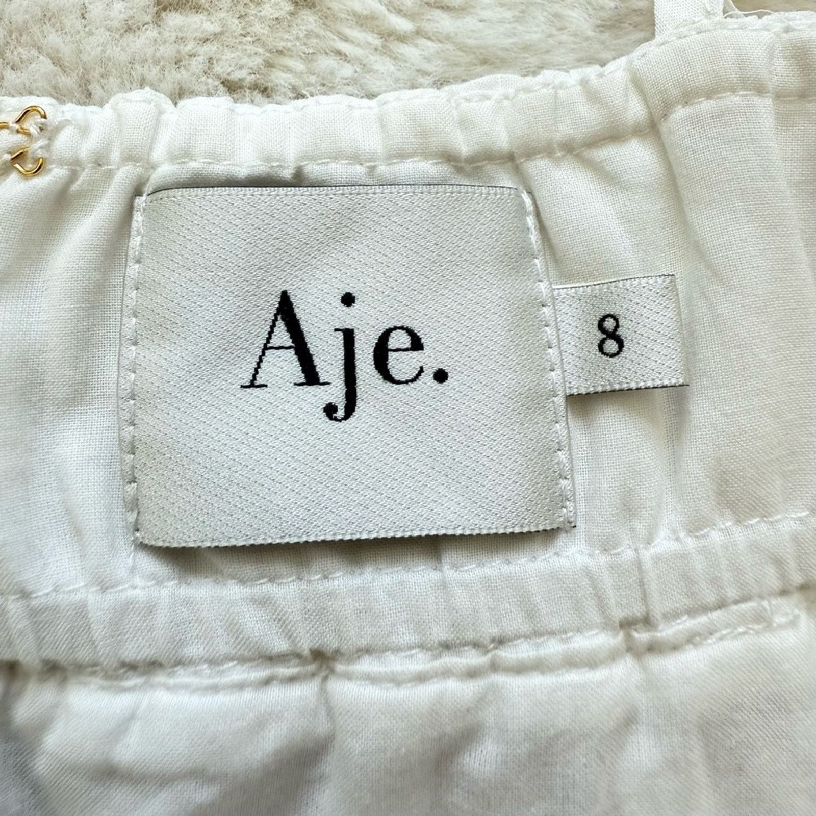 Aje NEW!!! AJE women white dress size 8 US Size M / US 6-8 / IT 42-44 - 8 Thumbnail