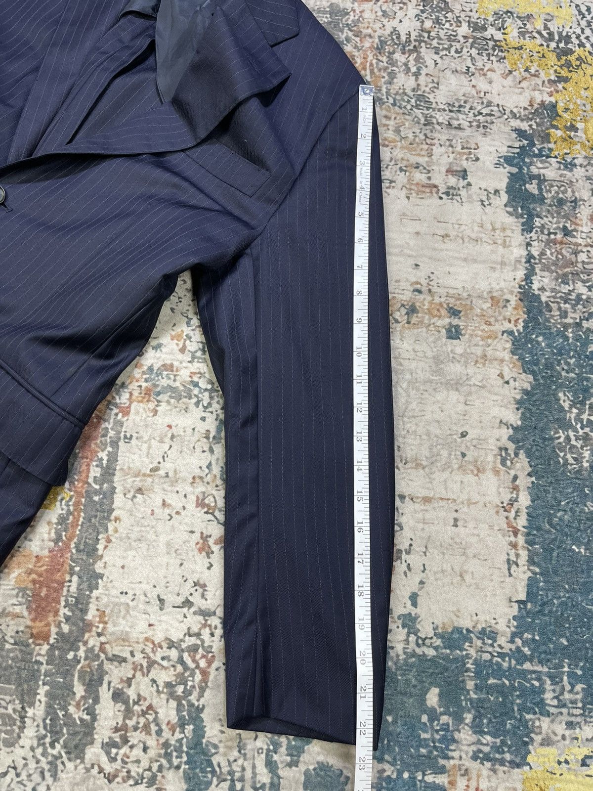 Loro Piana SHIPS x Loro Piana Pinstripes Double Slit Blazers Size US S / EU 44-46 / 1 - 9 Thumbnail