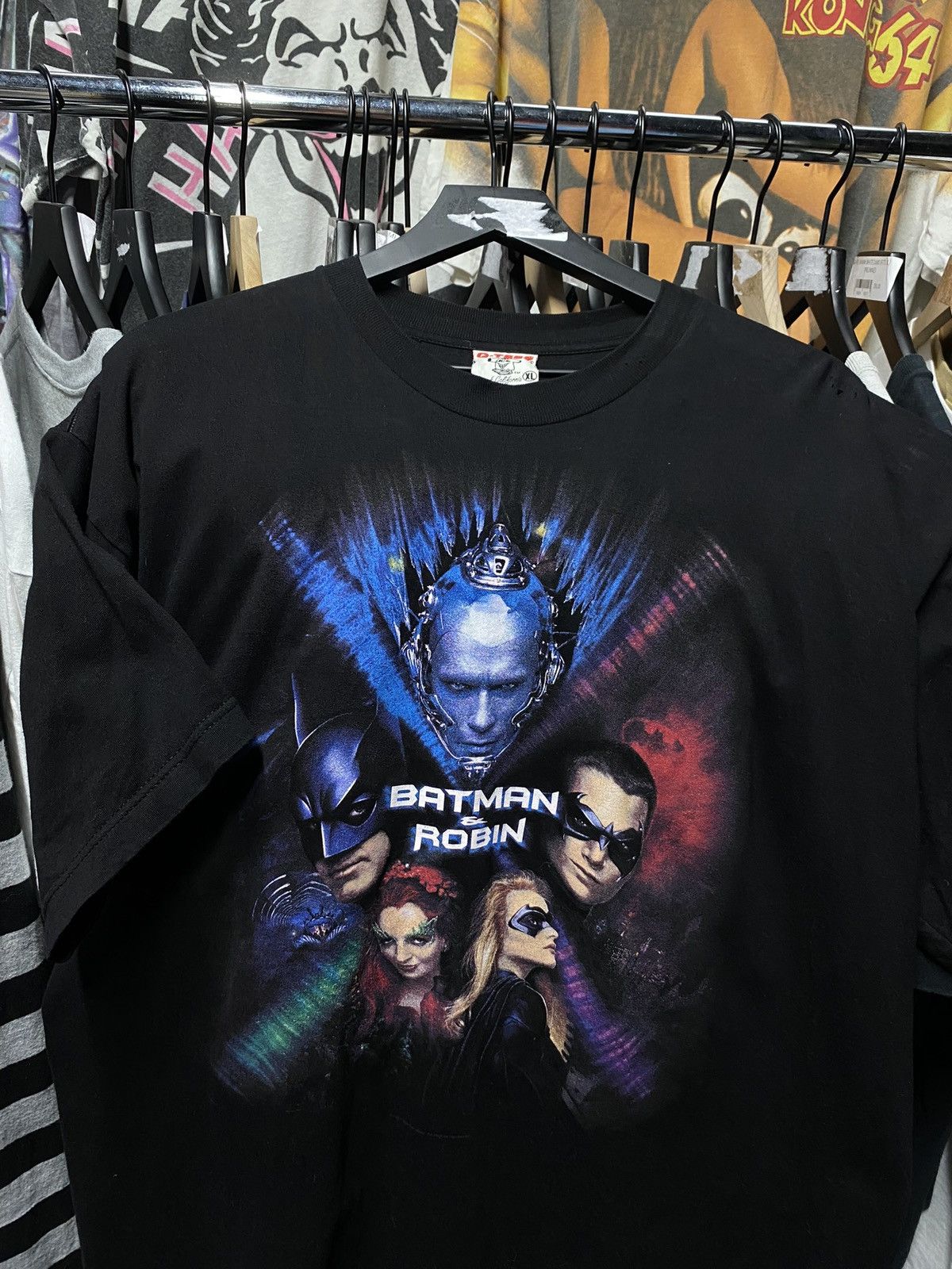 Vintage 90’s Batman & Robin Movie Promo Tee Shirt XLarge
