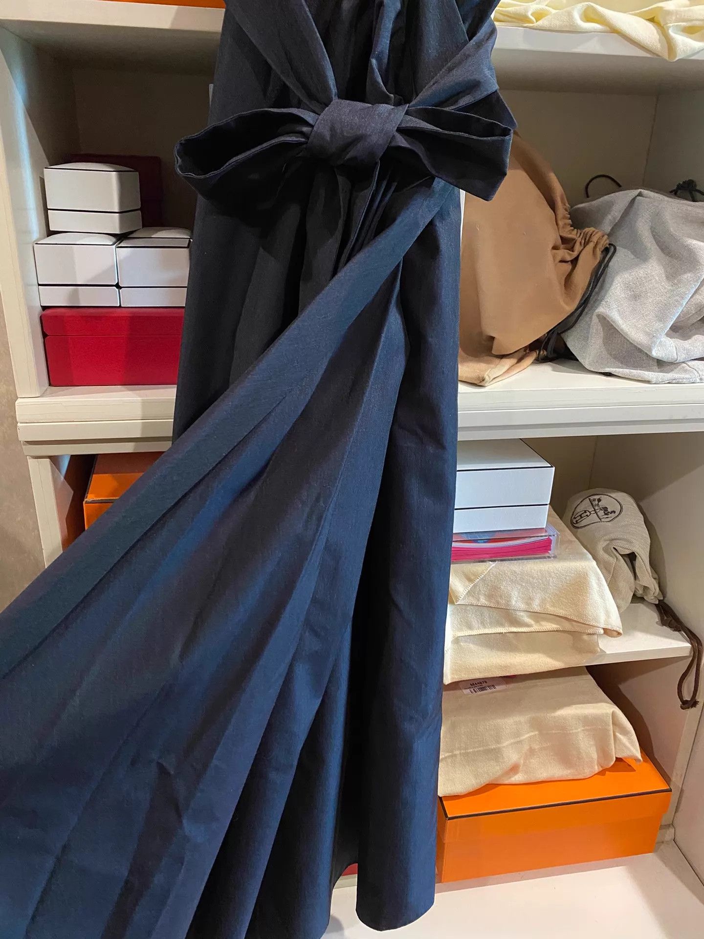 Dior Dior New Classic Adjustable Waist Wrap Skirt Dress 40 Size M / US 6-8 / IT 42-44 - 6 Thumbnail