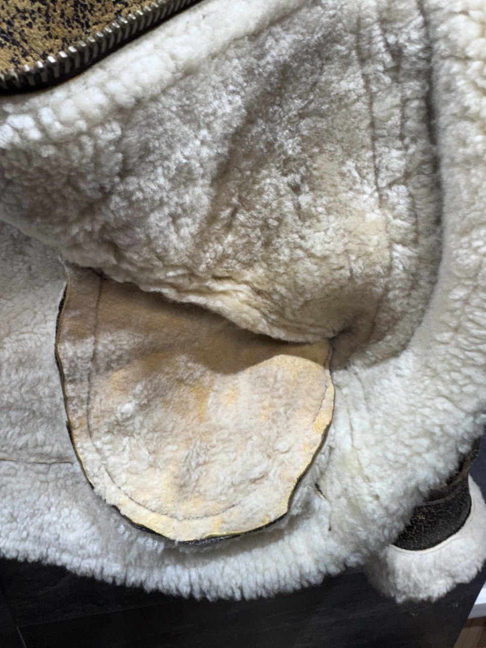 Other F16 Type Aviation Air Force US Army Style Sheepskin Jacket Size US M / EU 48-50 / 2 - 17 Thumbnail