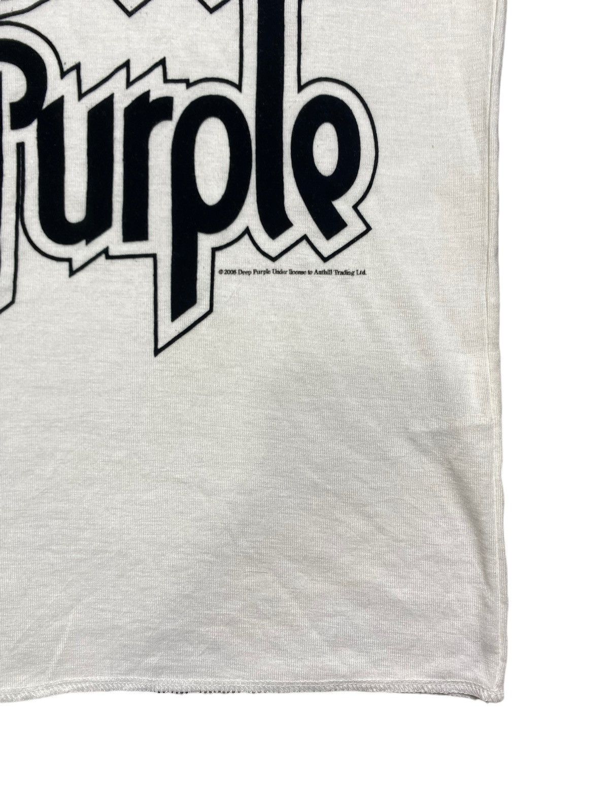 Band Tees VINTAGE DEEP PURPLE 2008 SLEEVELESS Size S / US 4 / IT 40 - 5 Thumbnail