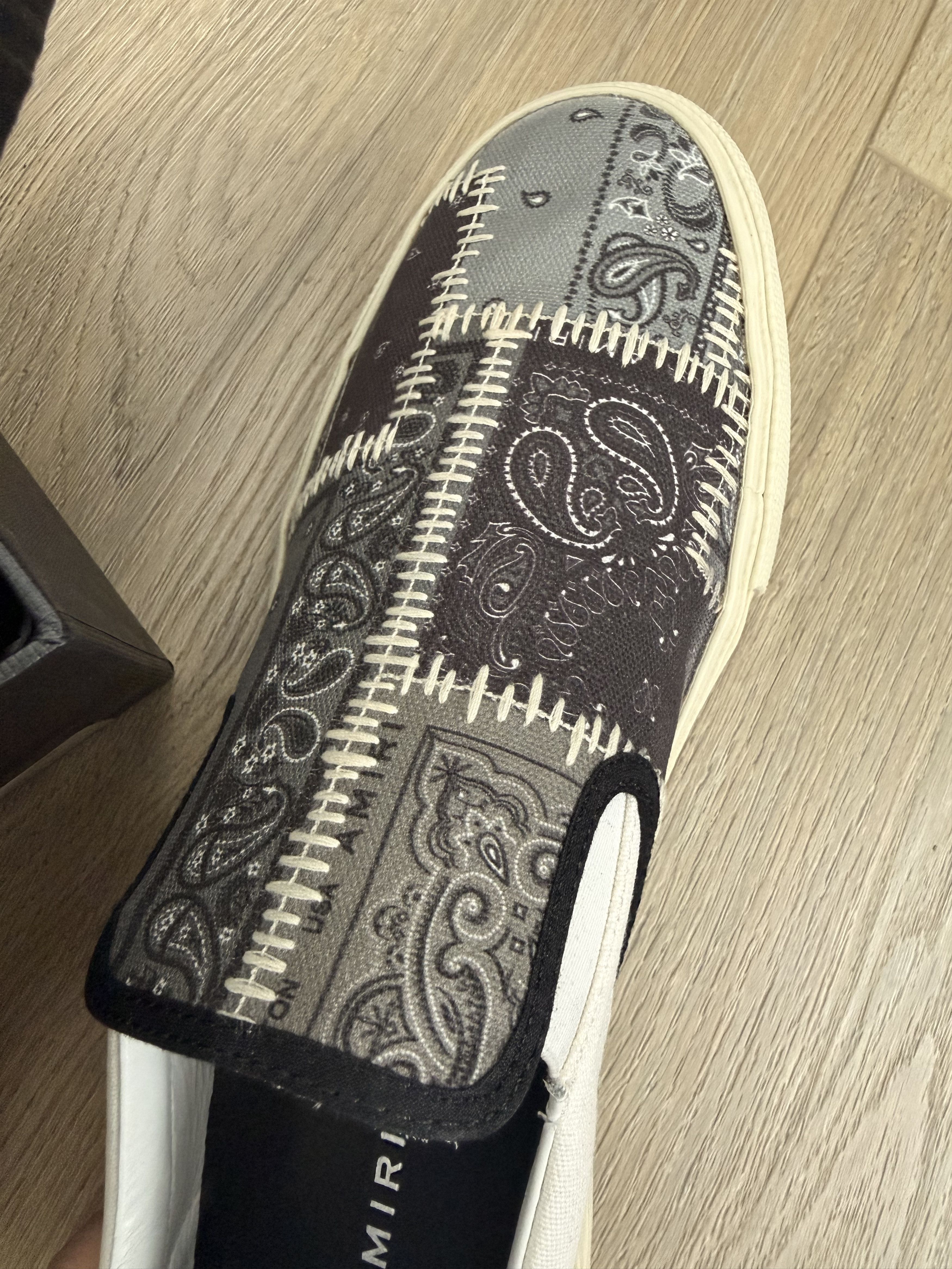 Amiri Bandana Reconstructed Slip On Size US 9 / EU 42 - 5 Thumbnail