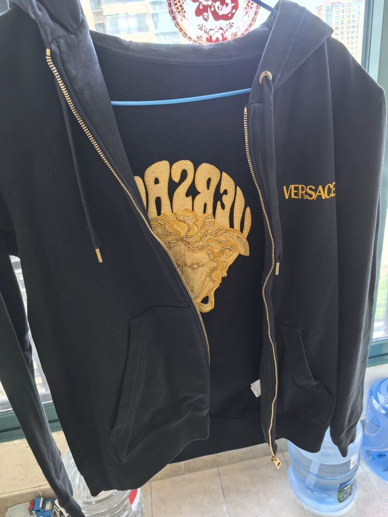 Versace Versace Embroidered men's coat Size US L / EU 52-54 / 3 - 3 Thumbnail