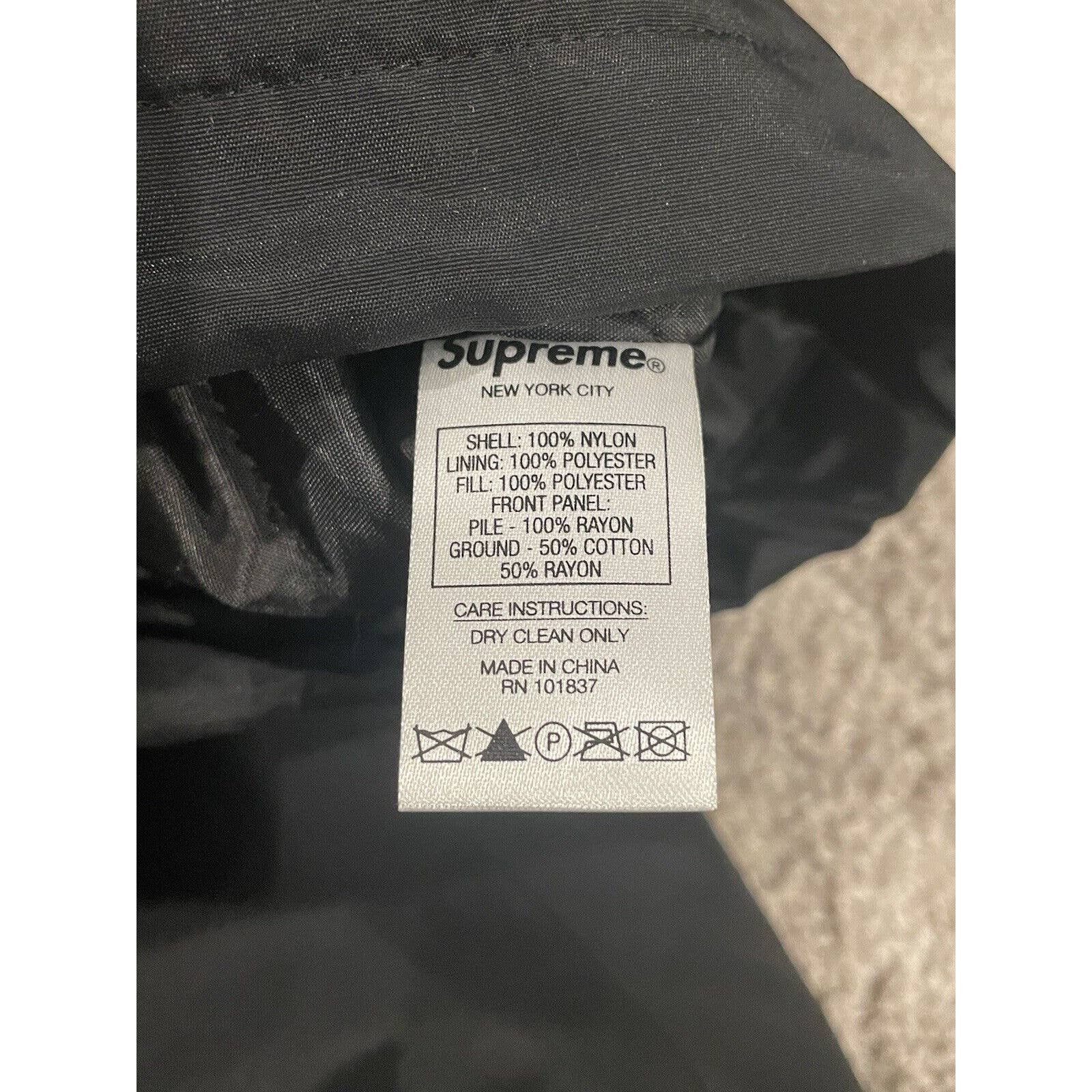 Supreme SUPREME Cheetah Print Jacket BLACK Size Large Windbreaker Size US L / EU 52-54 / 3 - 7 Thumbnail
