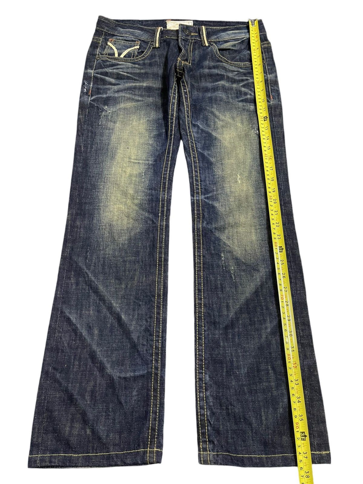Japanese Brand Vintage Japanese Brand Mud Wash Style Baggy Jeans Size US 32 / EU 48 - 11 Thumbnail