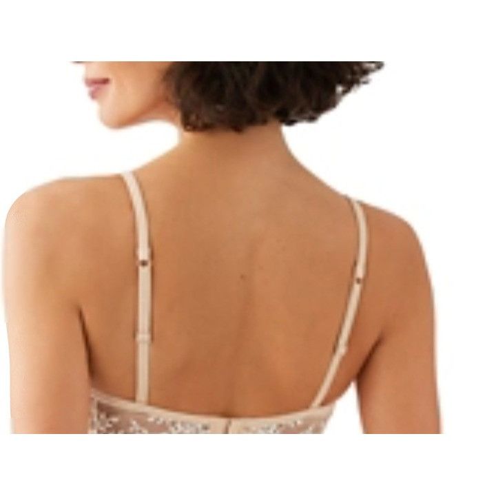 Other Wacoal Petite Embrace Lace Push-Up Bra Nude/Ivory Sz 32C/34B Size ONE SIZE - 9 Thumbnail