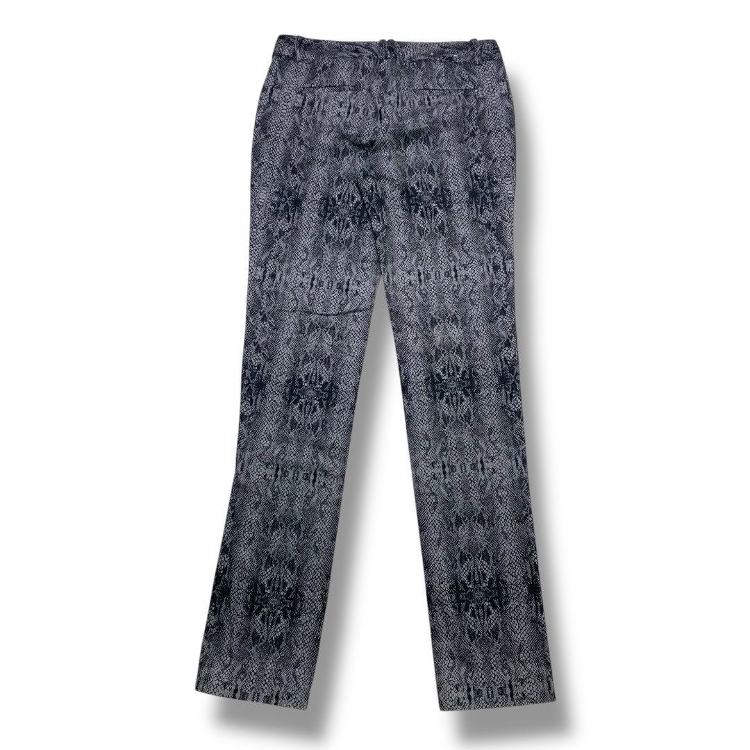 Calvin Klein × Designer × Issey Miyake Vintage Snake skin print calvin klein long pants Size 29" - 3 Thumbnail