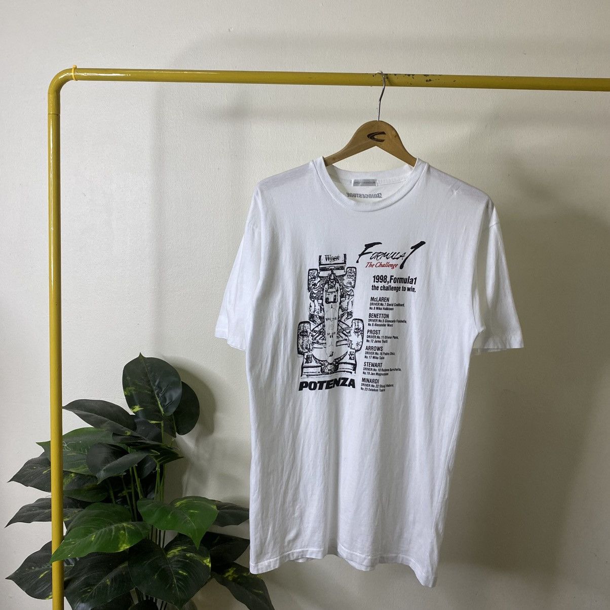 Formula 1 Vintage 1998 Formula 1 The Challenge Racing T Shirt Size US M / EU 48-50 / 2 - 1 Thumbnail