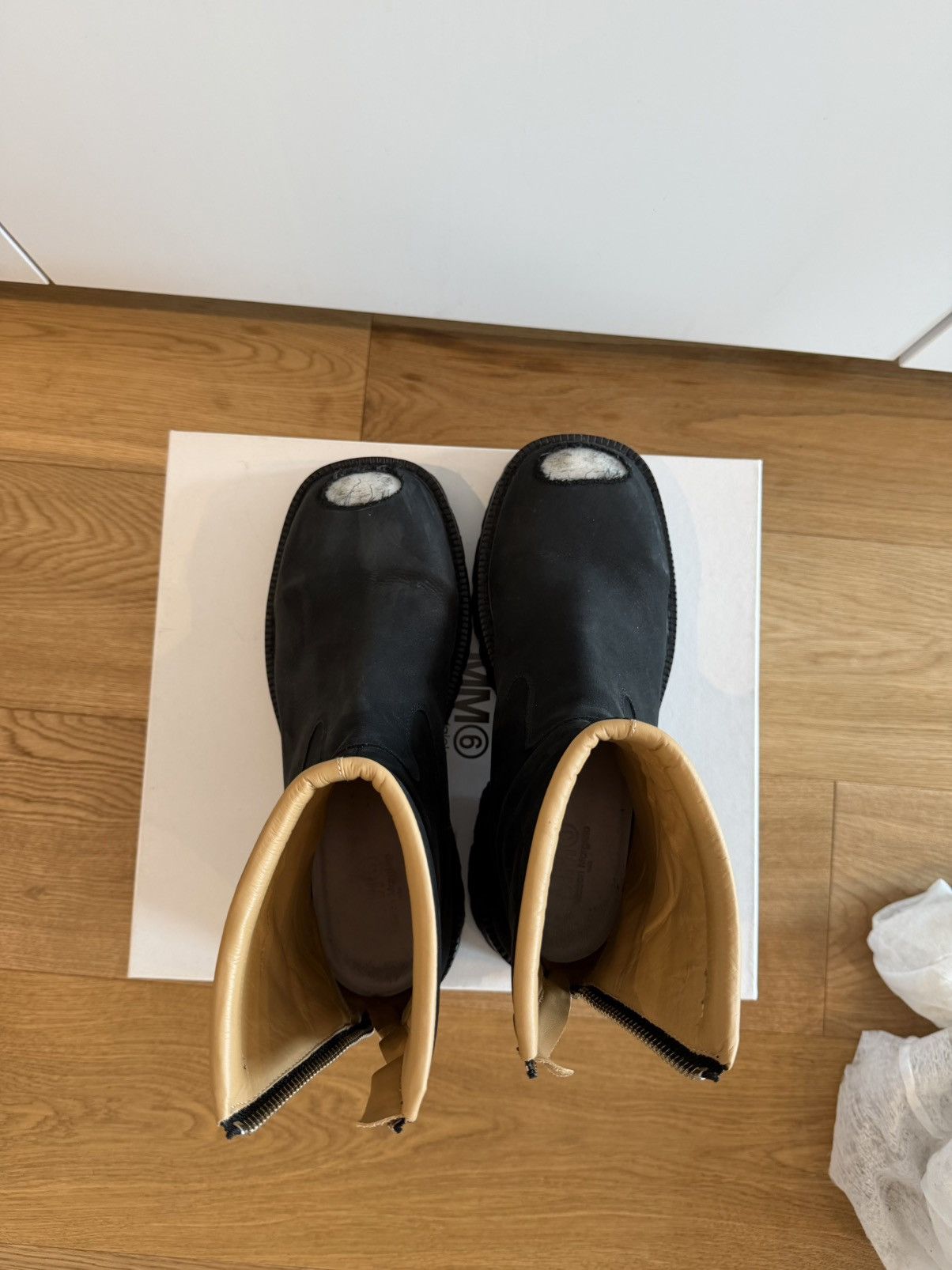 Maison Margiela MM6 Maison Margiela Distressed Boots Size US 10 / EU 43 - 2 Thumbnail