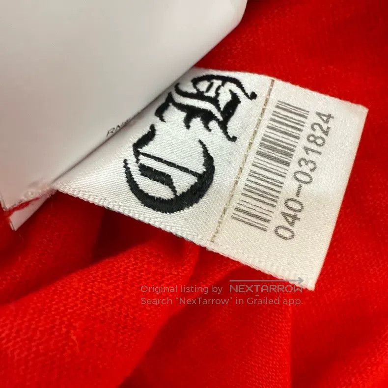 Chrome Hearts CHROME HEARTS Size M Red long sleeves Size US M / EU 48-50 / 2 - 5 Thumbnail