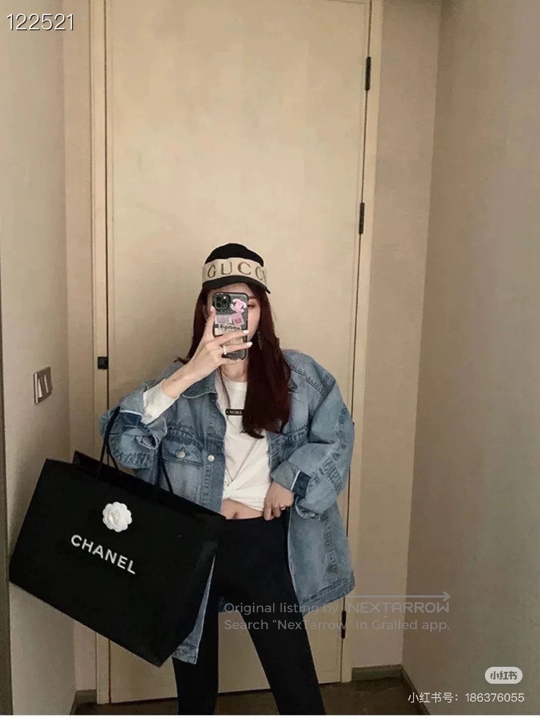 Gucci Gucci 080979 Black Runway Baseball Cap. Size ONE SIZE - 8 Thumbnail