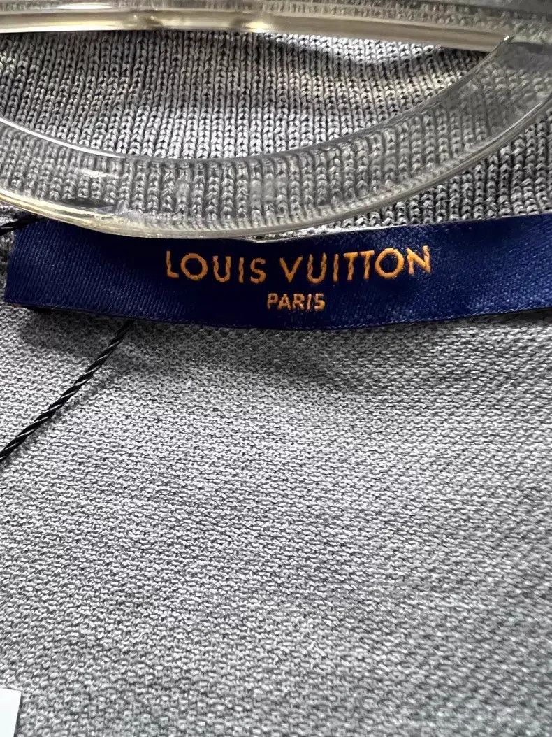 Louis Vuitton Louis Vuitton Embroidered small logo short sleeve Polo shi Size US XL / EU 56 / 4 - 4 Thumbnail