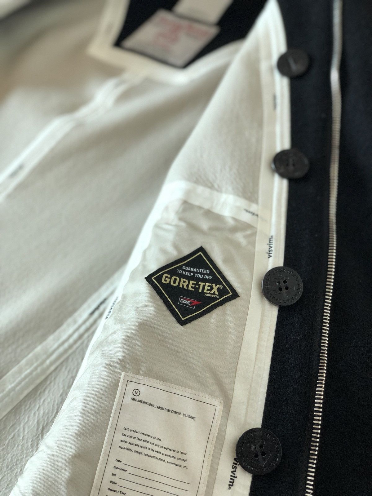 Visvim Visvim Lieutenant Coat 3L (Gore Tex + Harris Tweed) Size US L / EU 52-54 / 3 - 6 Thumbnail
