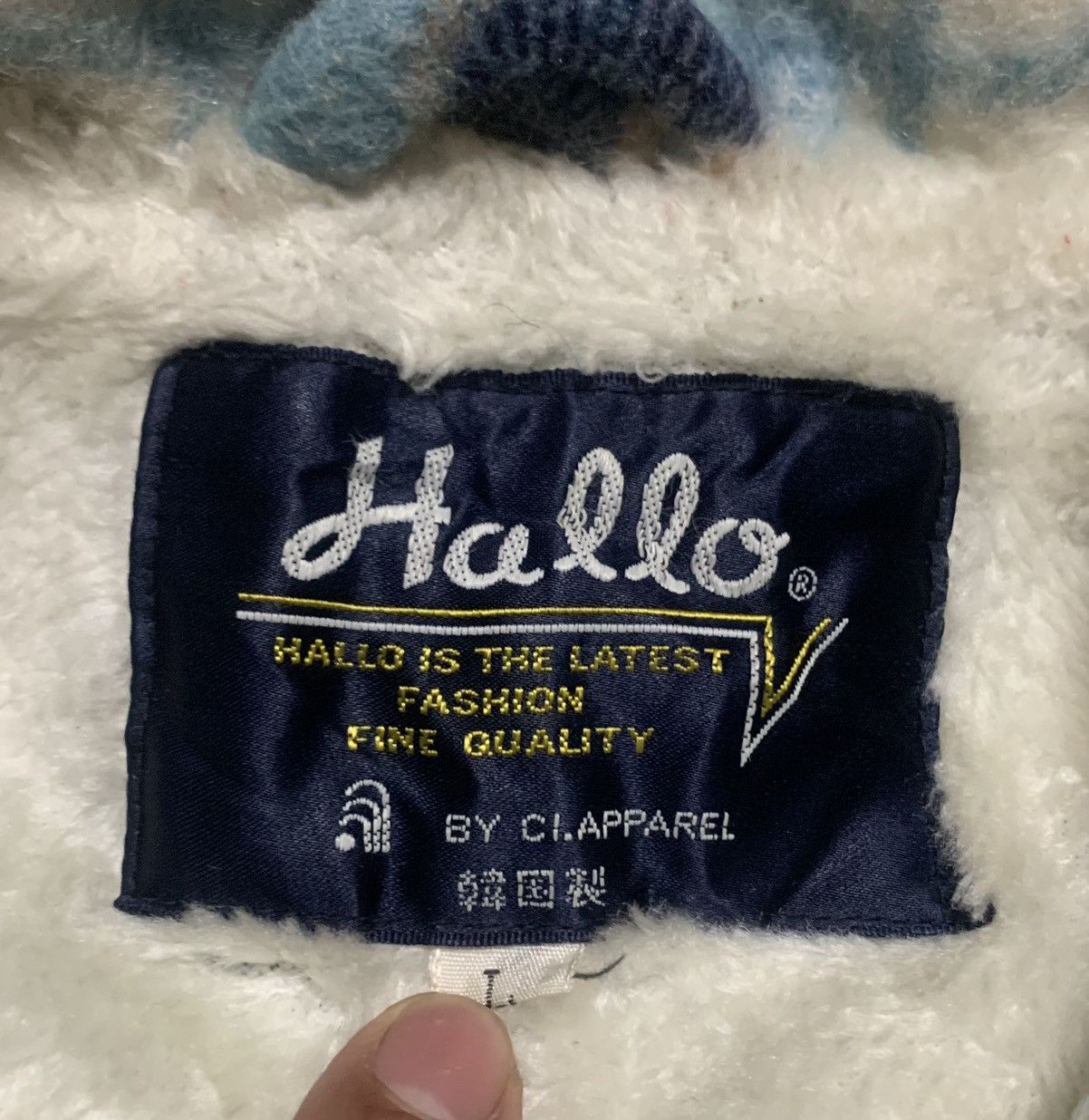 Japanese Brand Vintage Japanese Hallo Plaid Wool Flannel Shirt Jacket Size US L / EU 52-54 / 3 - 5 Thumbnail