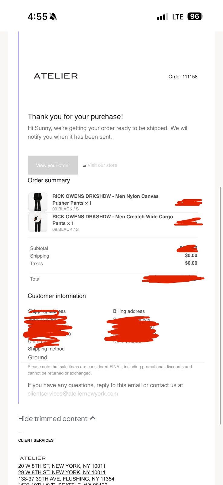Rick Owens Rick Owens Wide Leg Creatch Cargo Pants Size US 30 / EU 46 - 9 Thumbnail