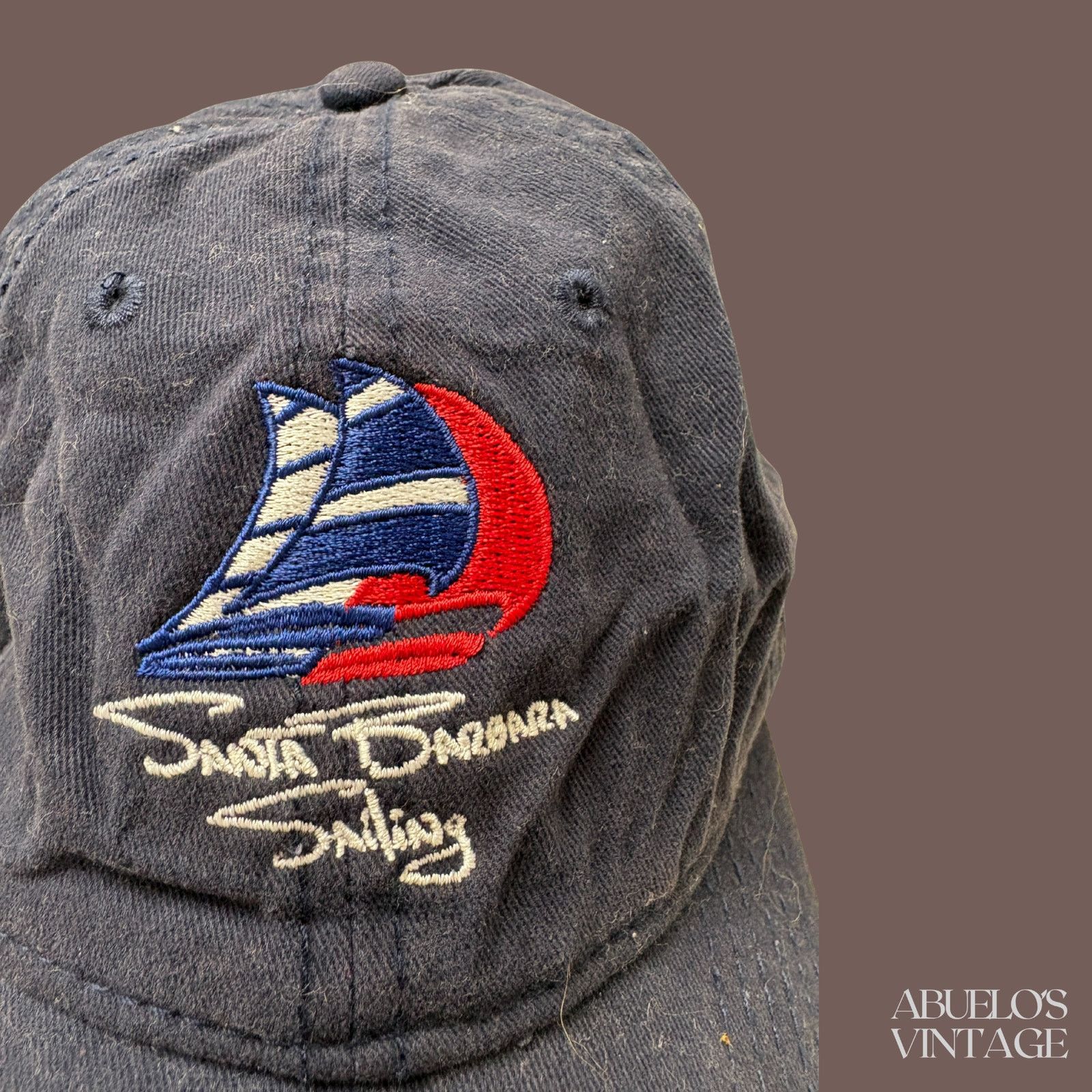 Otto VTG Strapback Hat | Otto Navy Sailing | Santa Barbara 90s Size ONE SIZE - 2 Thumbnail