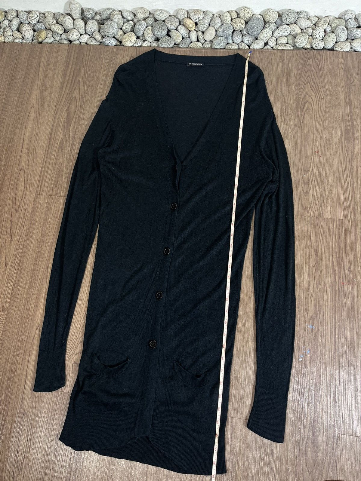 Ann Demeulemeester Ann Demeulemeester Long Knit Cardigan Size US M / EU 48-50 / 2 - 11 Thumbnail