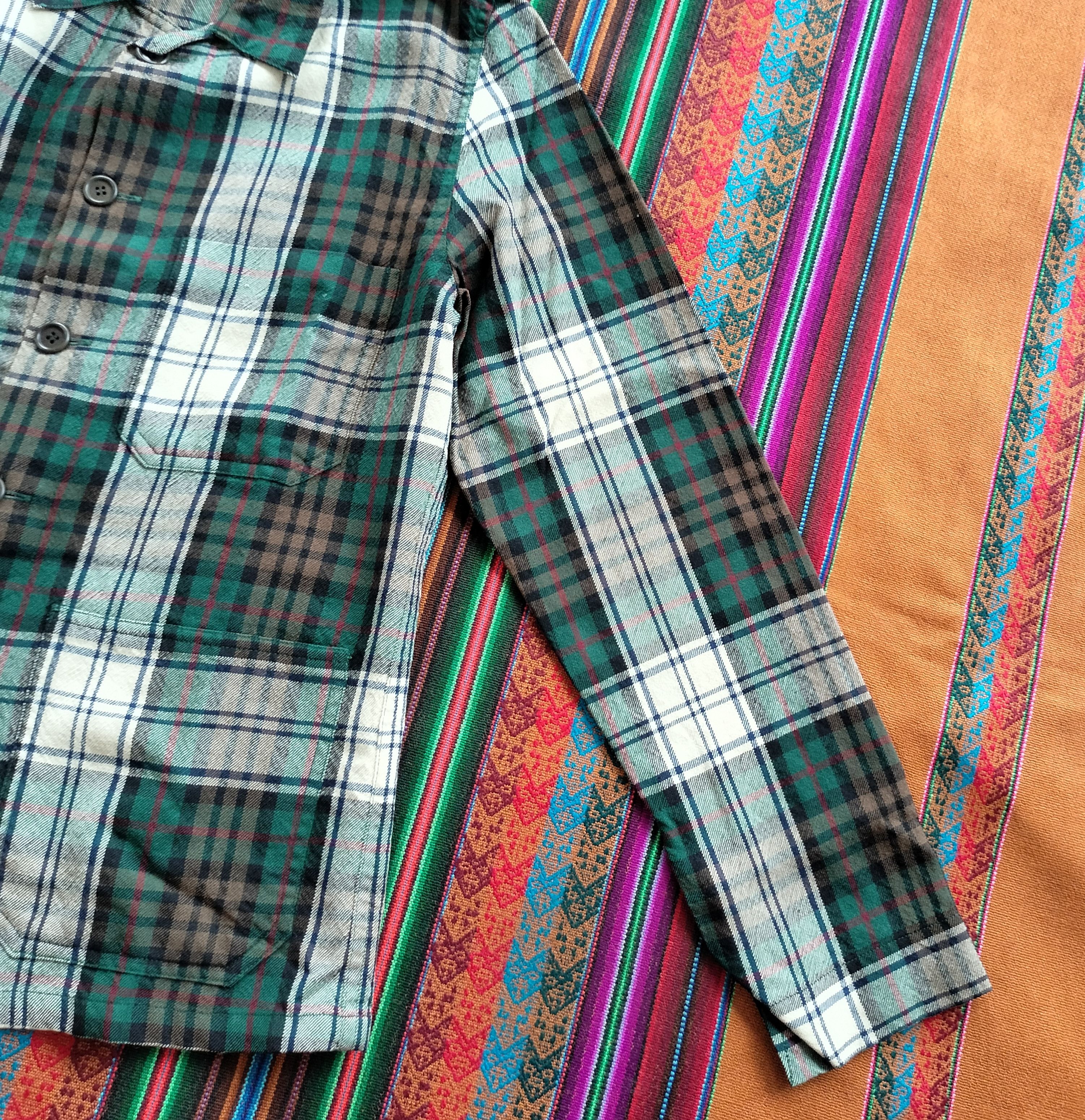 CABANE de ZUCCa Cabane de zucca 4 pocket plaid shirt Size M / US 6-8 / IT 42-44 - 9 Thumbnail