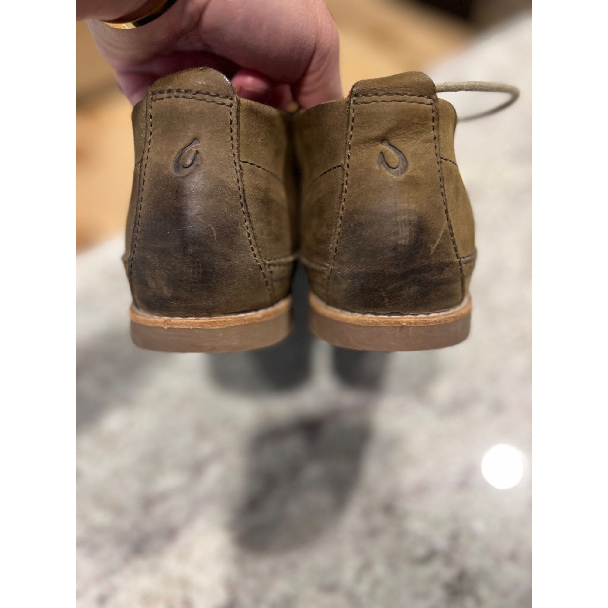 Olukai OLUKAI Honolulu Leather Boot Shoe - Size 8 Size US 8 / EU 41 - 4 Thumbnail