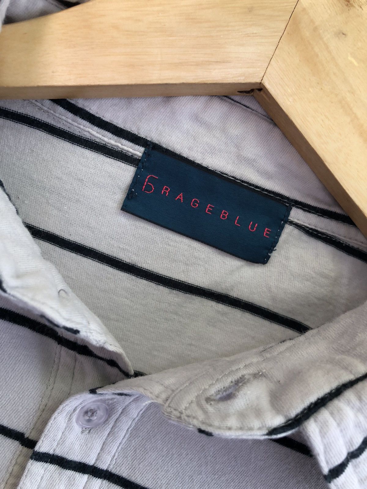 Hysteric Glamour × If Six Was Nine × Japanese Brand JAPANESE GRAGEBLUE POEM SHIRT IFSIXWASNINESTYLE Size US M / EU 48-50 / 2 - 5 Thumbnail