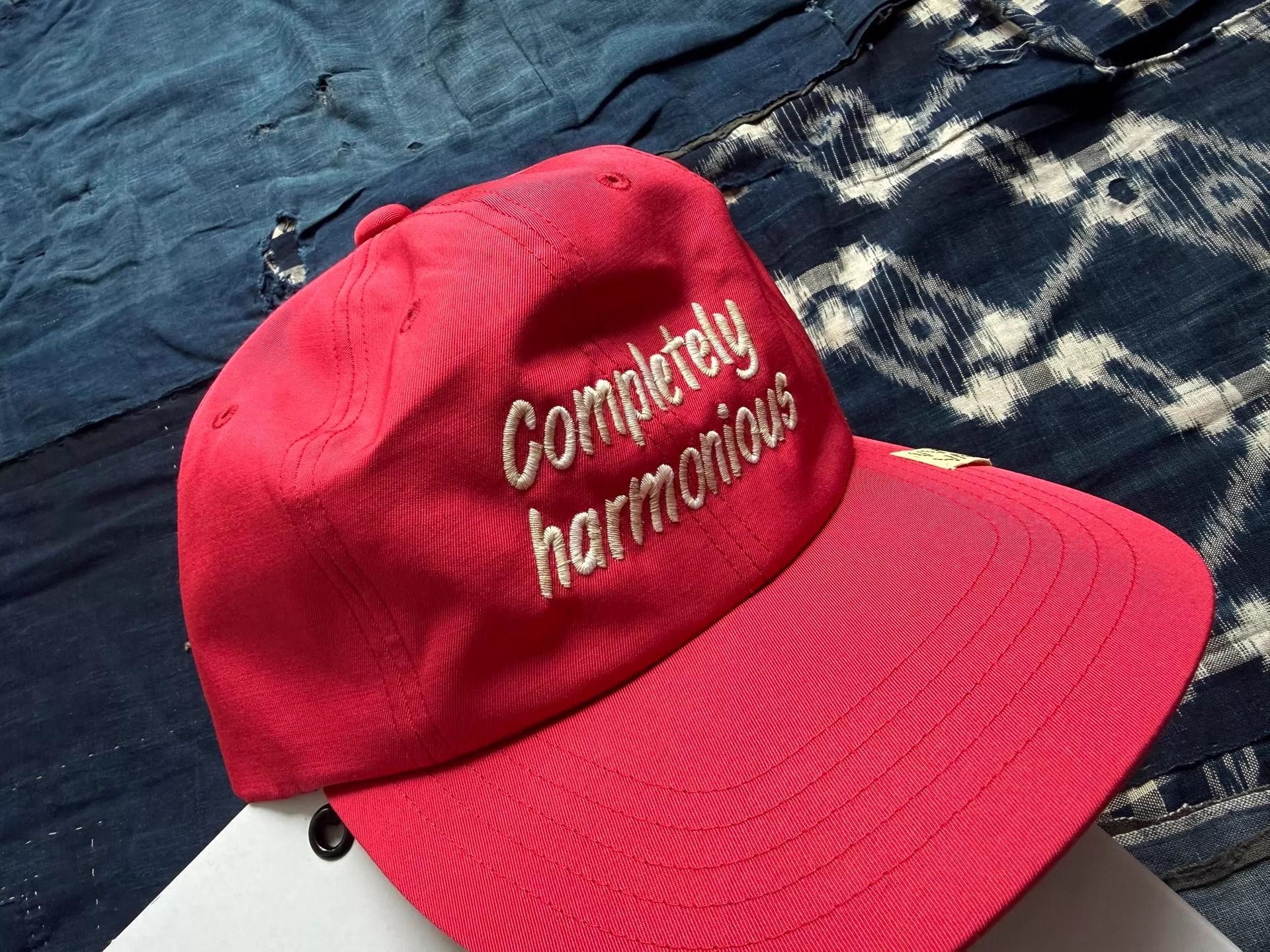Visvim VISVIM 26SS EXCELSIOR II CAP Embroidered Red Size ONE SIZE - 4 Thumbnail