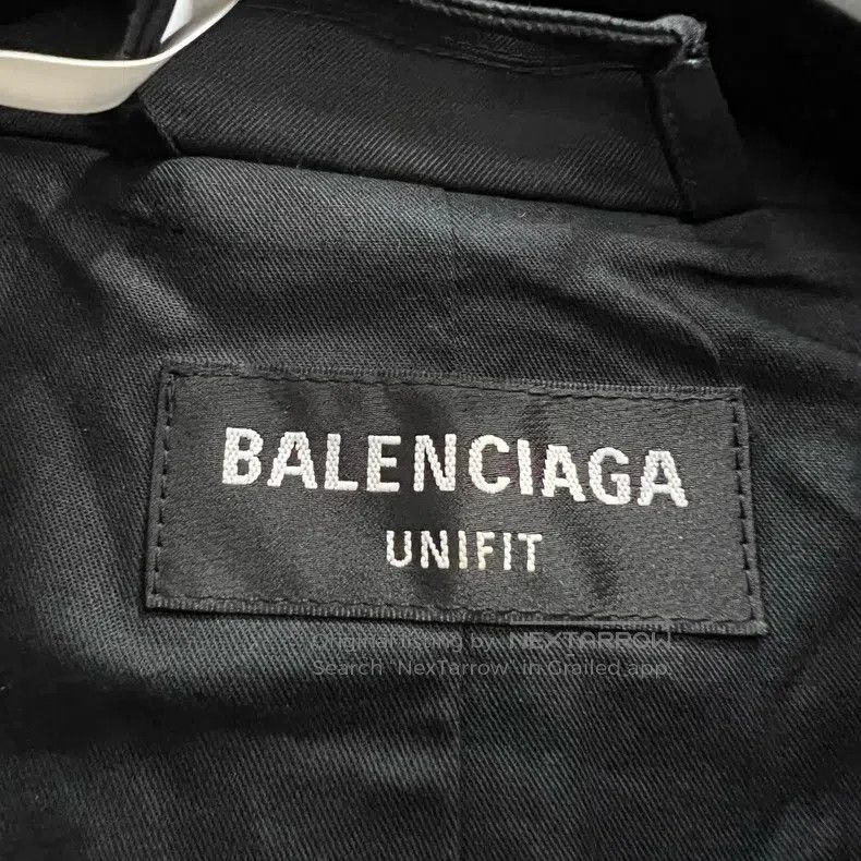 Balenciaga Balenciaga size 37 Tape Logo Short-Sleeve Shirt Size US XS / EU 42 / 0 - 3 Thumbnail