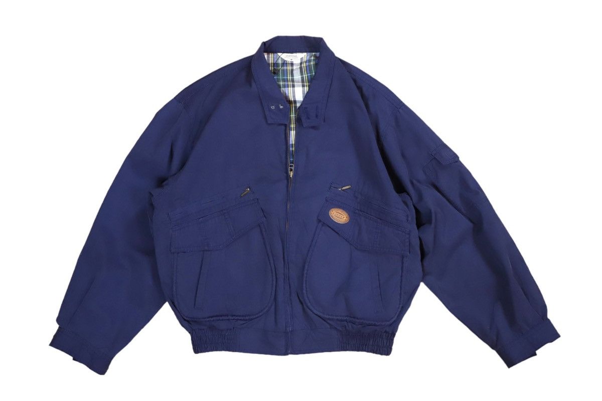 Vintage 90s Navy Bomber Jacket