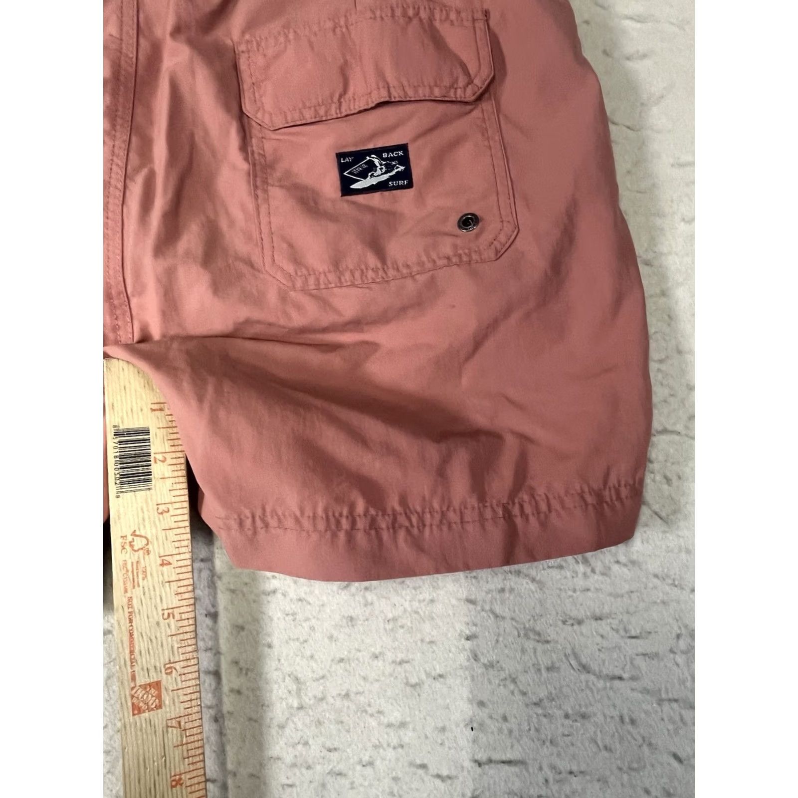 Superdry Superdry Swim Shorts Orange Black Men’s Size L Lined Size US 33 - 5 Thumbnail