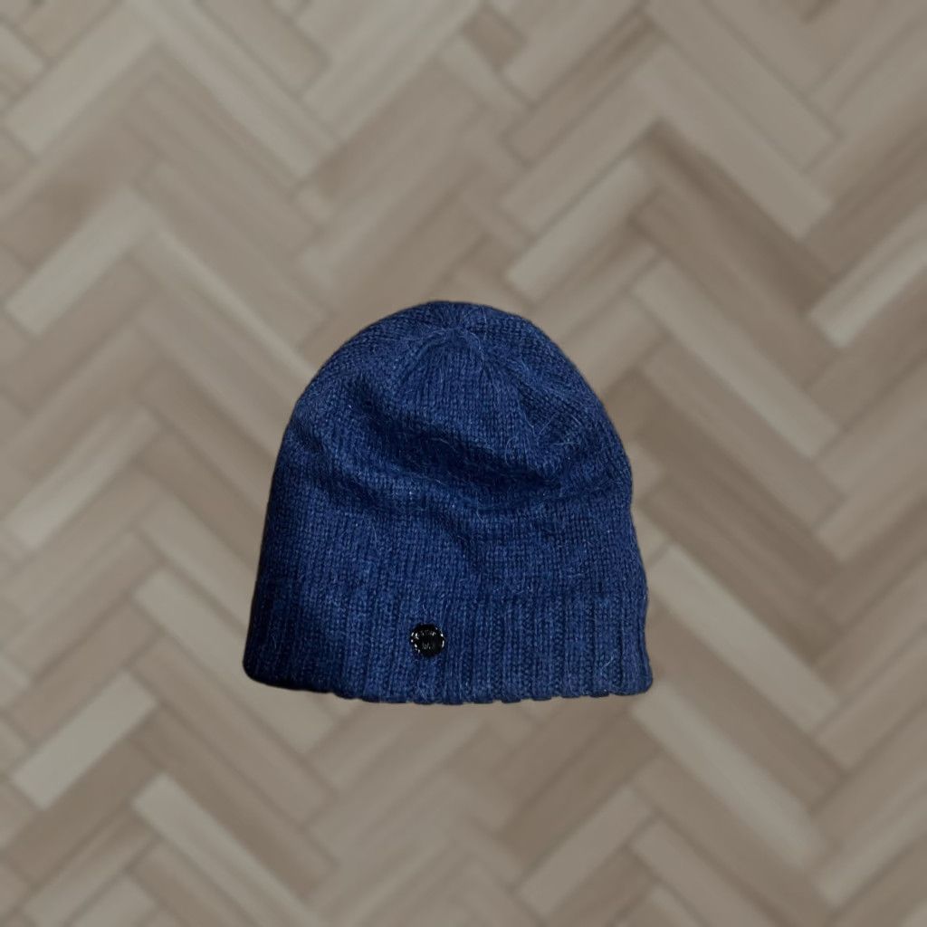 G-Star G Star Raw Womens Beanie Knit Blue One Size Fits Most Size ONE SIZE - 1 Thumbnail