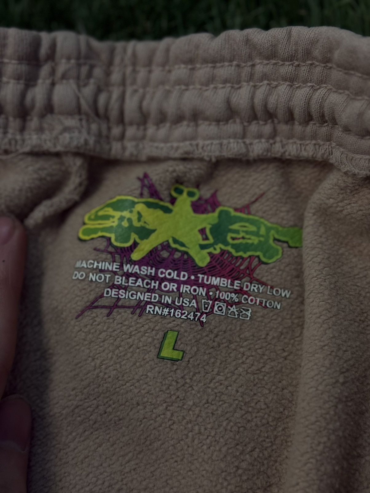 Sp5der Sp5der WorldWide Tan Sweatpants Size Large (NEW) Size US 33 - 7 Thumbnail