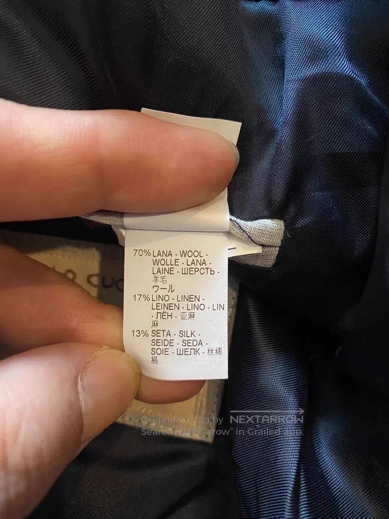 Brunello Cucinelli brunello cucinelli Double-breasted Suit Set, Plaid, Wool L Size 50L - 9 Thumbnail