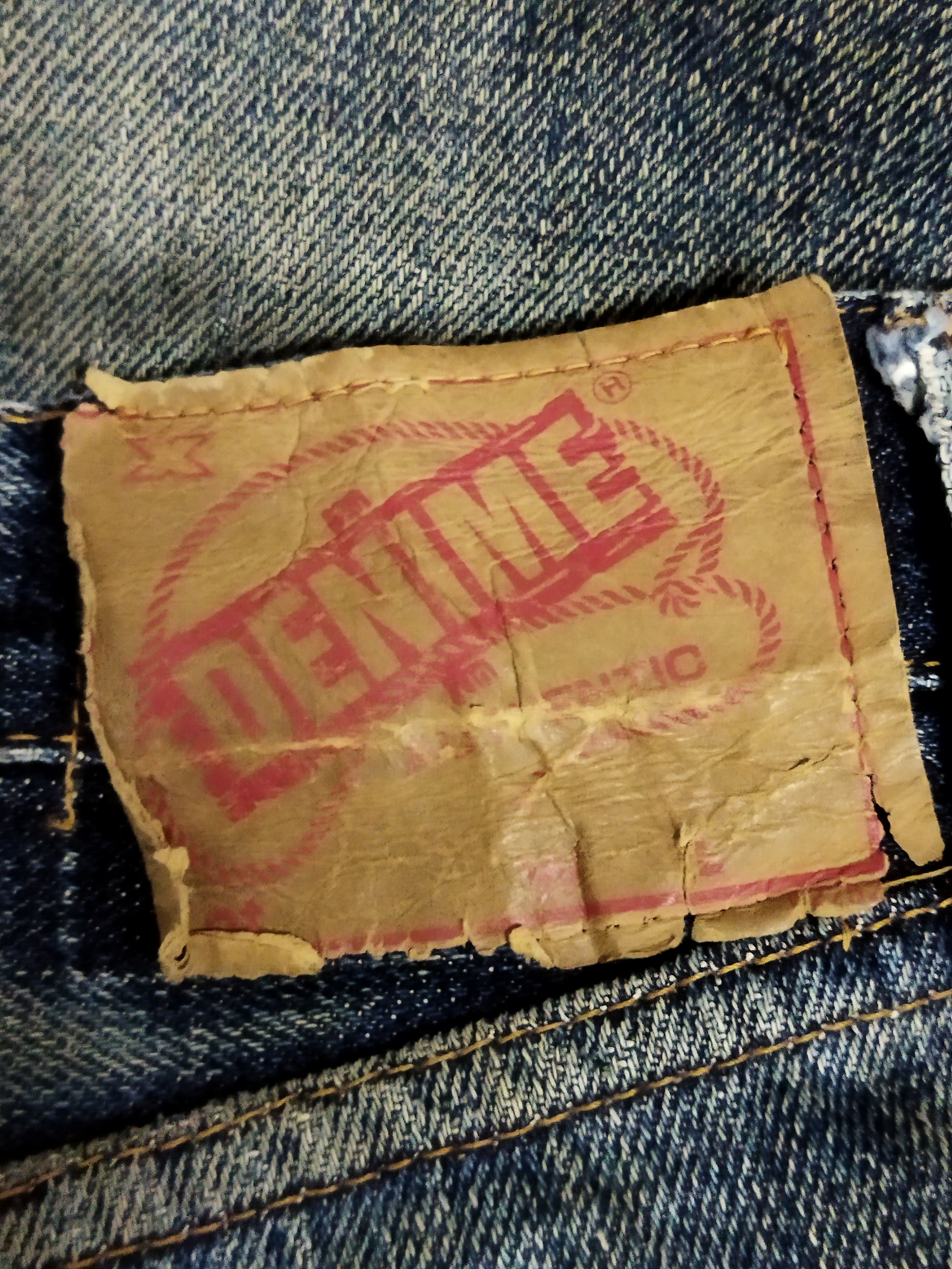Denime Distressed Denime Selvedge Jeans Size US 36 / EU 52 - 7 Thumbnail