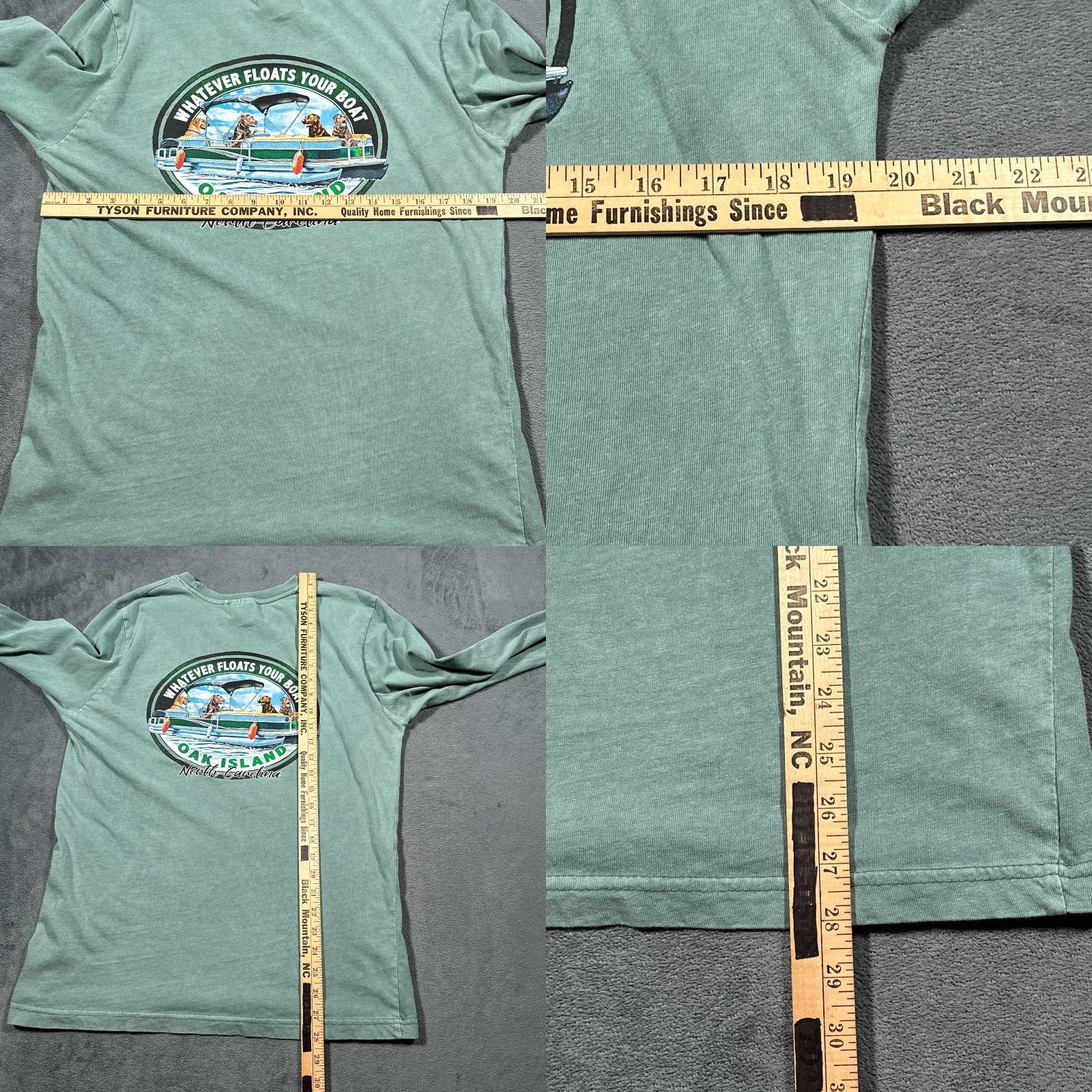 Nautica Pontoon Boat Shirt Dogs Driving Labrador Retriever Party Barge Boating Nautical Size US M / EU 48-50 / 2 - 8 Thumbnail