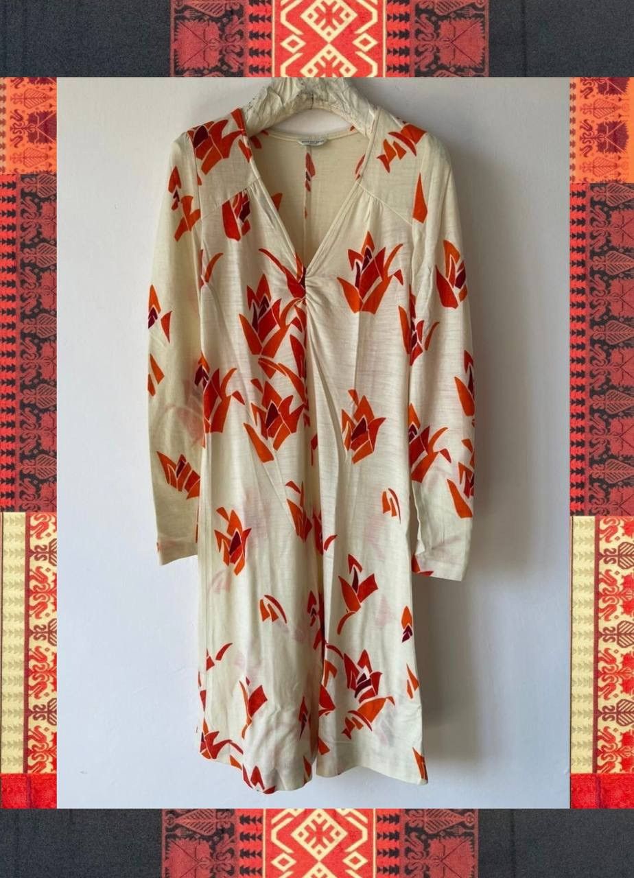 Dries Van Noten Dries Van Noten Archive Floral Print Wool 