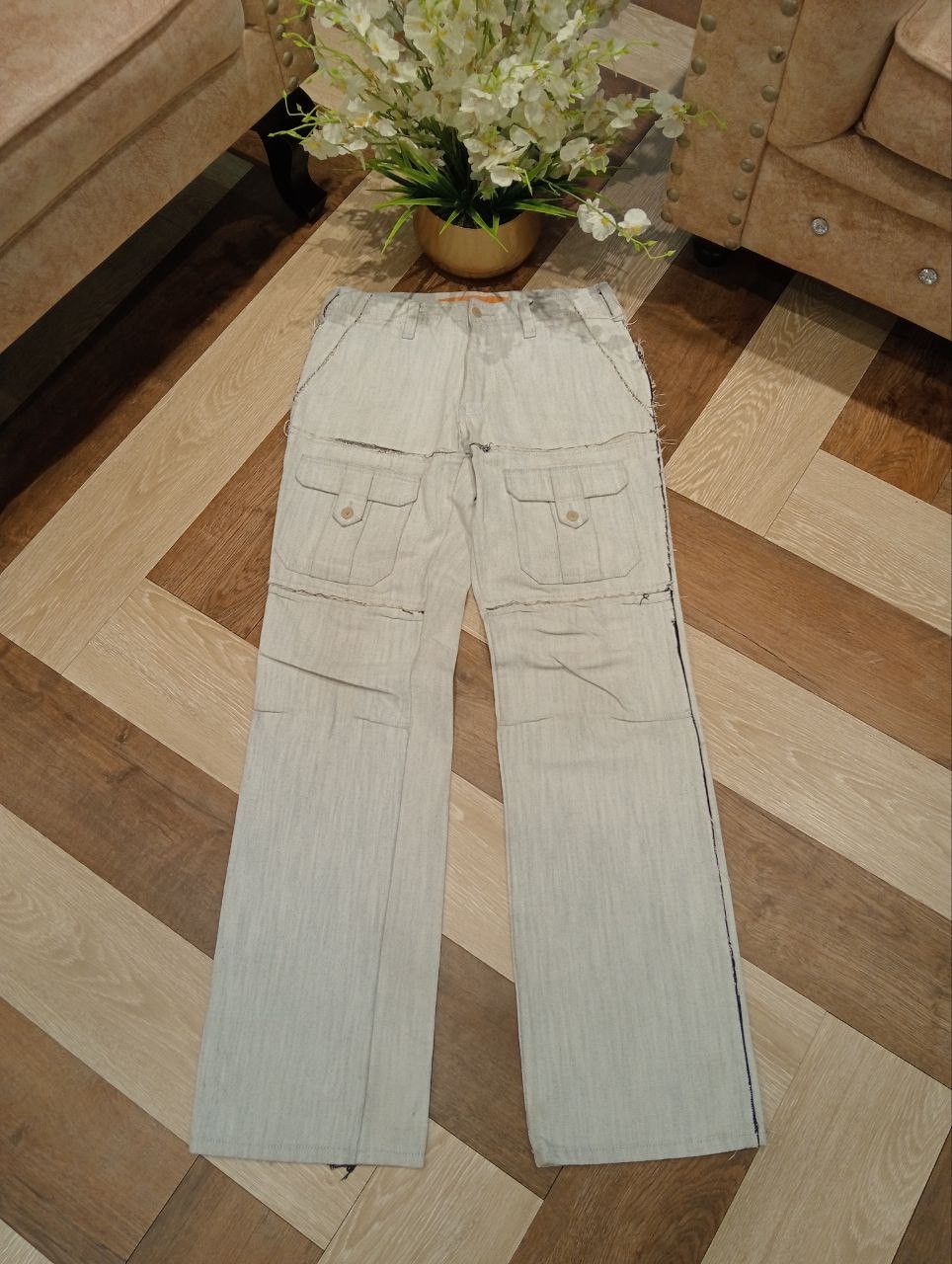 Japanese Brand JAPANESE A.V.V HOMME 6 POCKET BUSH PANTS Size US 31 - 1 Thumbnail