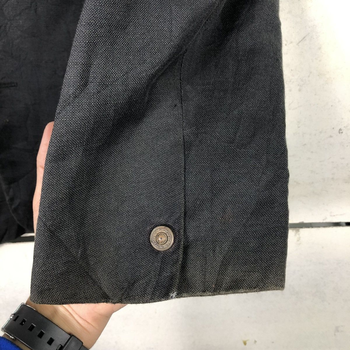 Versace 🔥VINTAGE VERSACE SPORT COATS DOUBLE BREAST Size US M / EU 48-50 / 2 - 15 Thumbnail