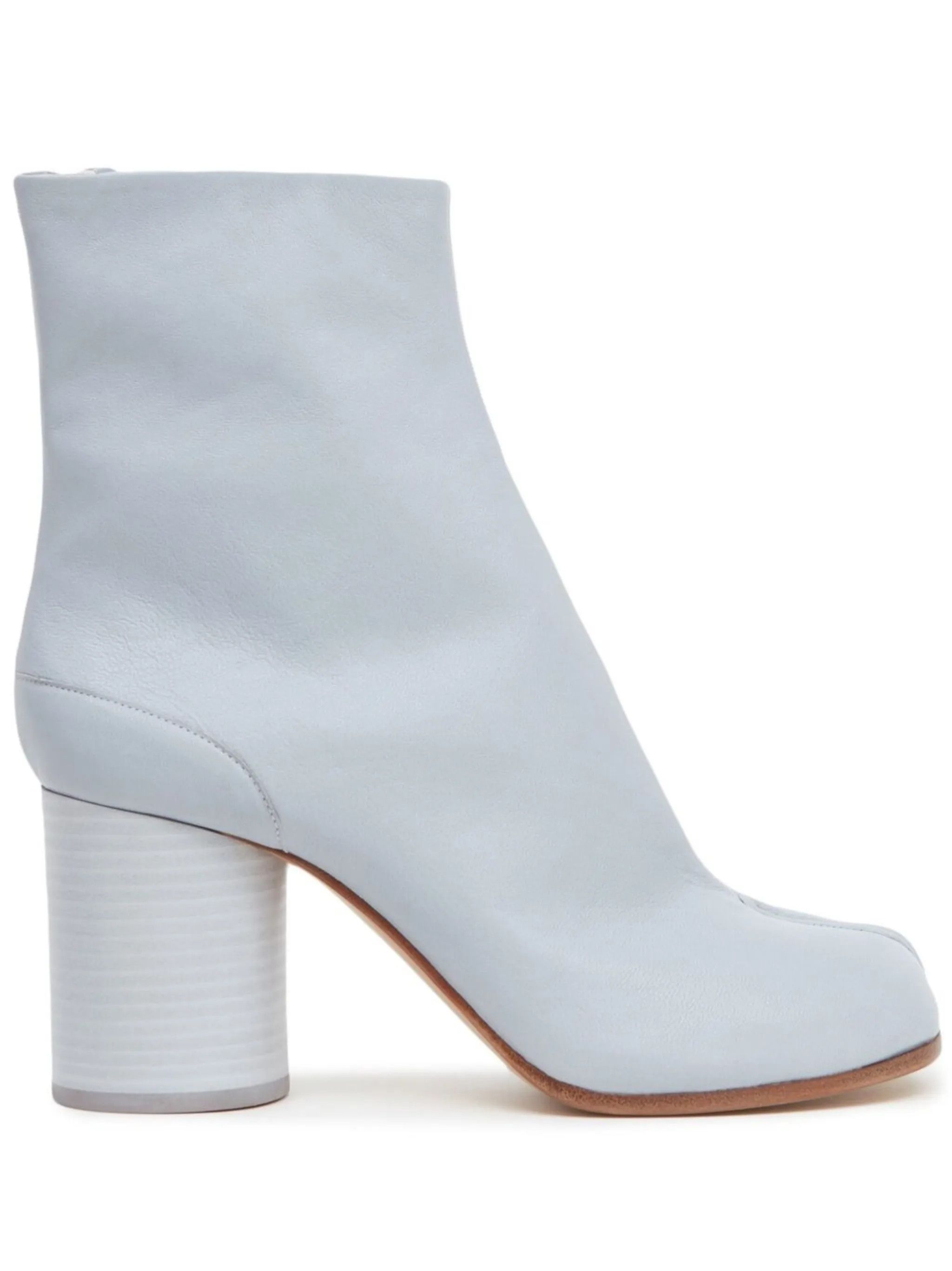 Maison Margiela oc11z0725 80 MM Tabi Ankle Boots in Light Blue Size US 11 / IT 41 - 1 Thumbnail