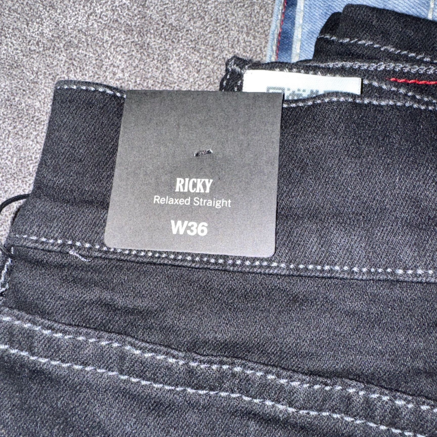 True Religion VINTAGE True Religion Denim Shorts Black 36W Mens Regular 36W Denim BNWT Size US 36 / EU 52 - 5 Thumbnail