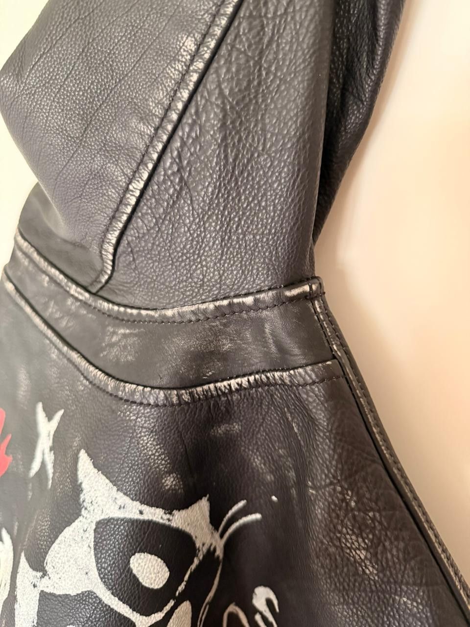 Scotch & Soda Archive Piece - Scotch & Soda x Felix the Cat Leather Jacket Size XS / US 0-2 / IT 36-38 - 13 Thumbnail