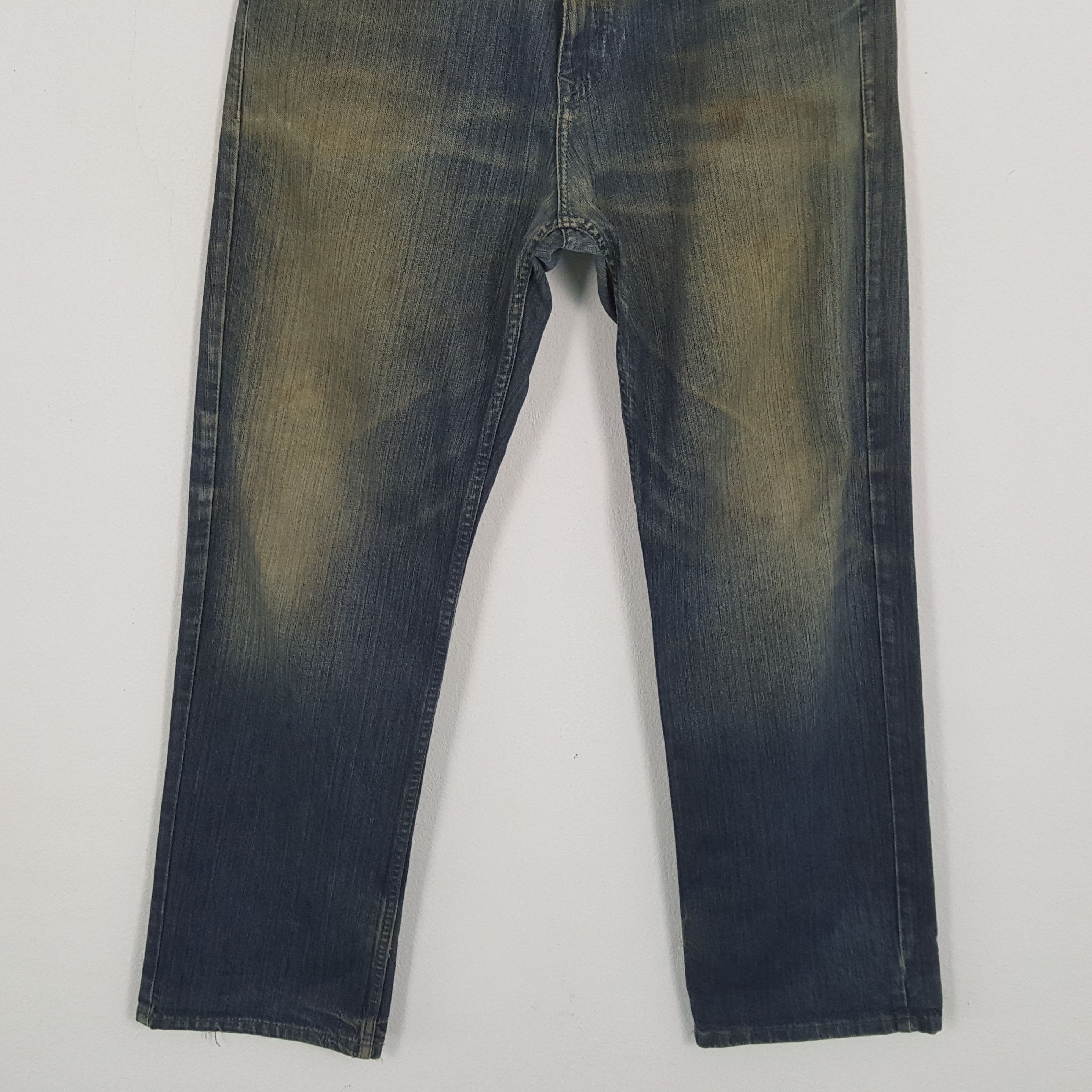 Stussy × Vintage Vintage STUSSY Streetwear Skateboard Logo Custom Style Jean Size US 33 - 6 Thumbnail