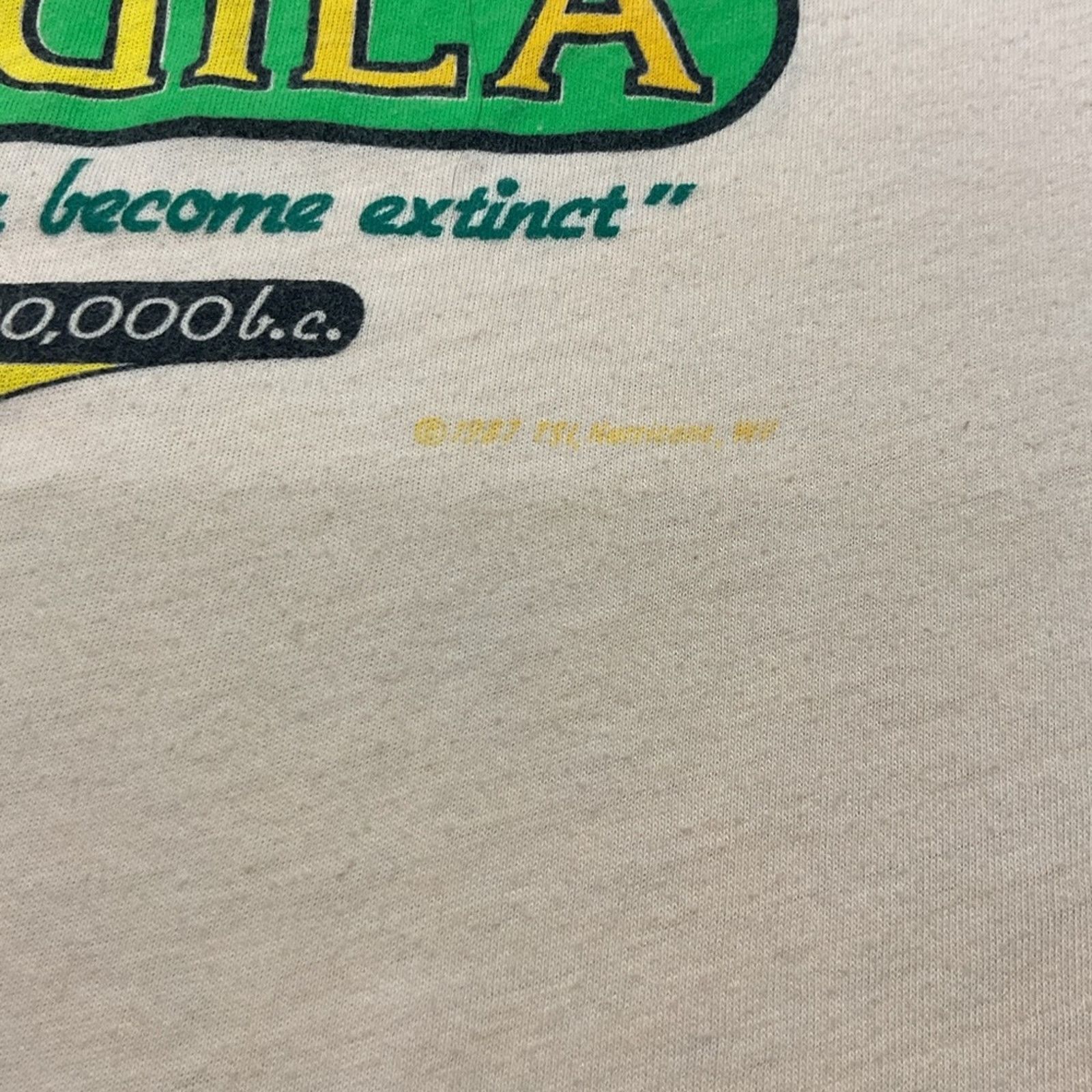 Vintage Vintage 80’s Mexisauras Tequila T-Shirt Size US L / EU 52-54 / 3 - 5 Thumbnail