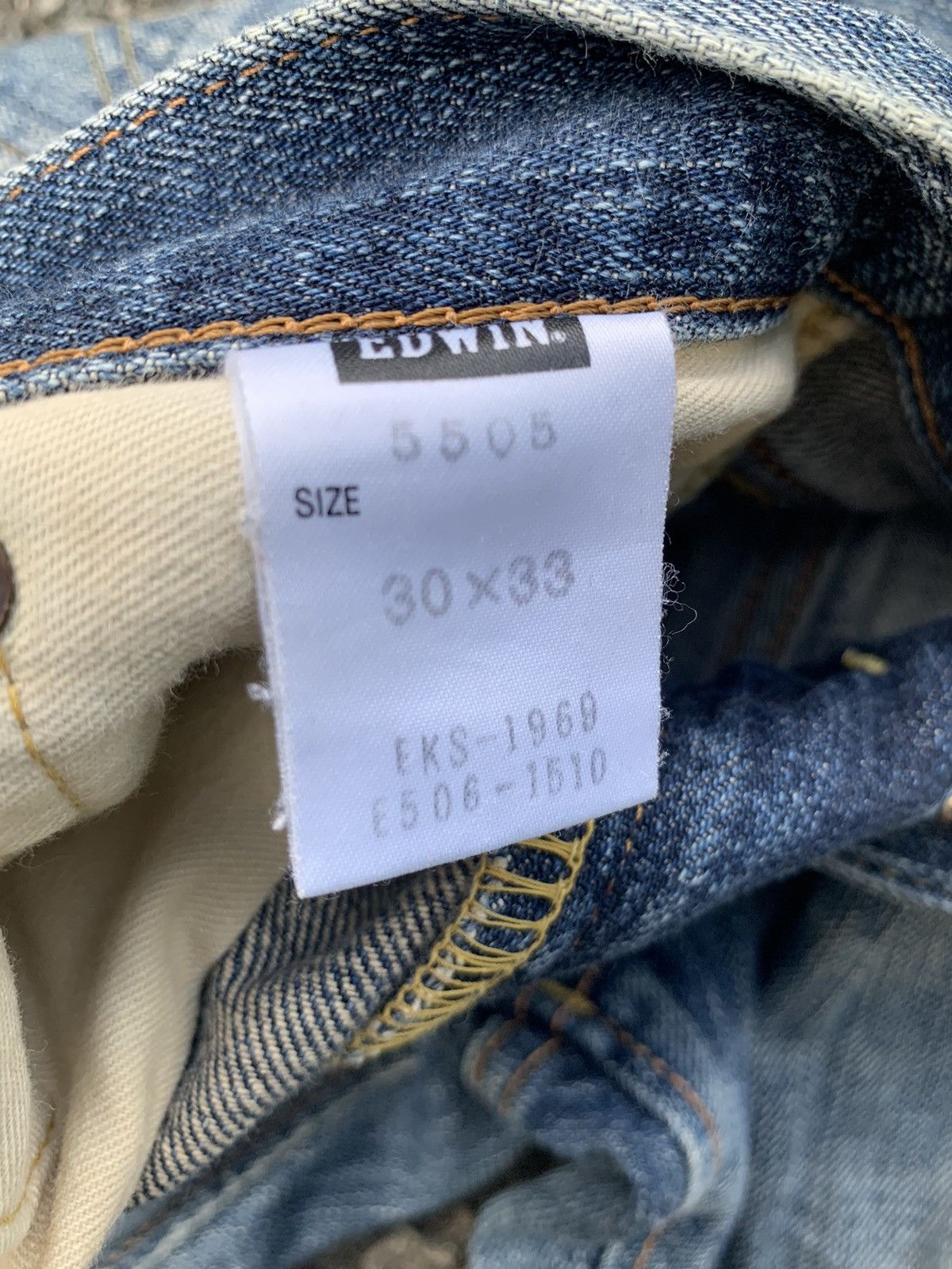 Edwin × If Six Was Nine × Kapital Vintage Edwin 505ZX Redline Selvedge distressed denim Size US 30 / EU 46 - 15 Thumbnail