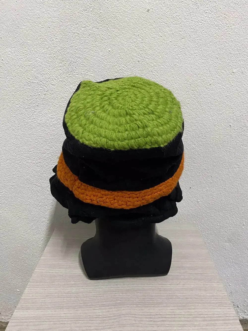 Vintage Vintage Plain Knit Bucket Hat Size ONE SIZE - 4 Thumbnail