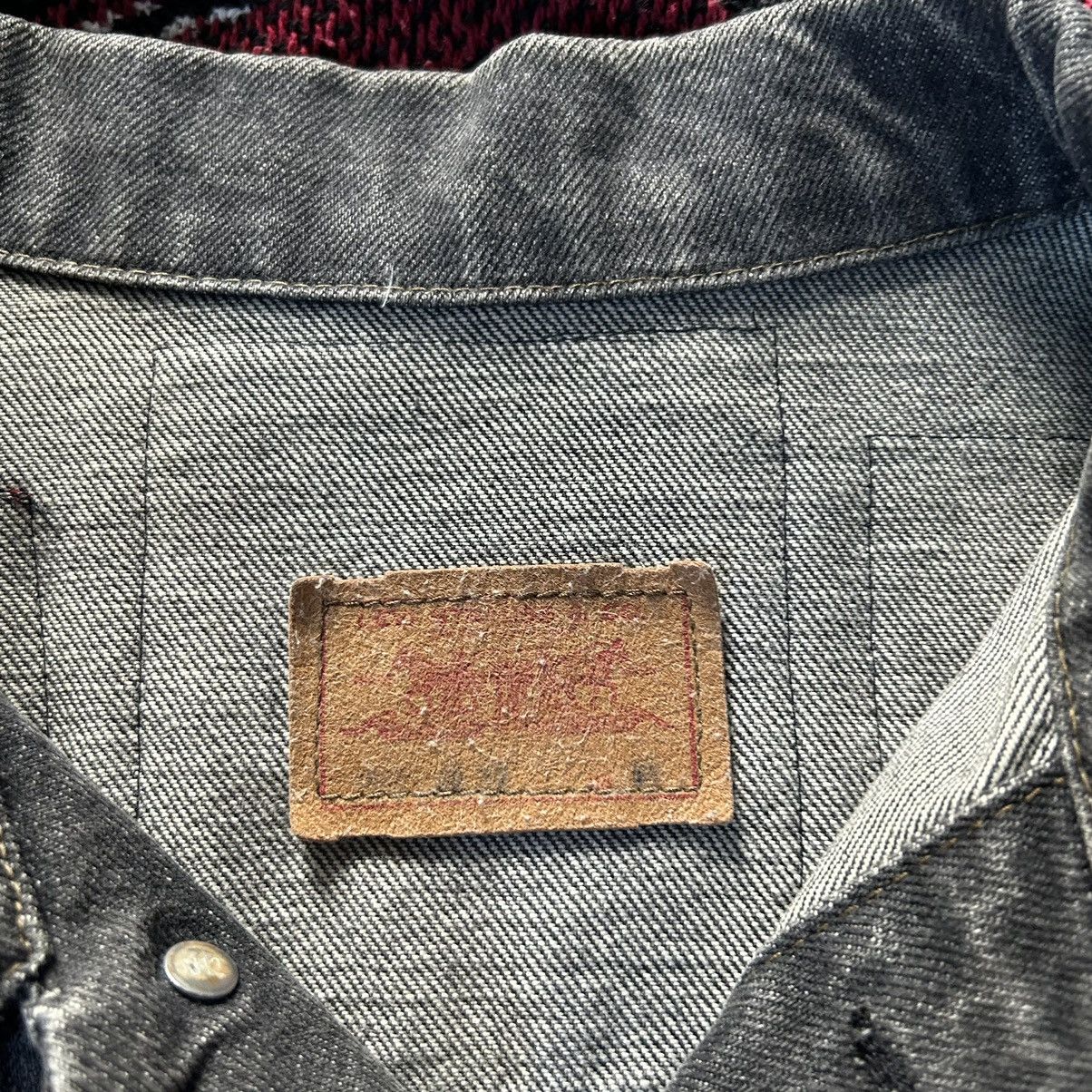 Levi's Vintage Clothing × Metallica × Vintage Vintage 90s Levis denim jacket with band patch Size US XL / EU 56 / 4 - 3 Thumbnail