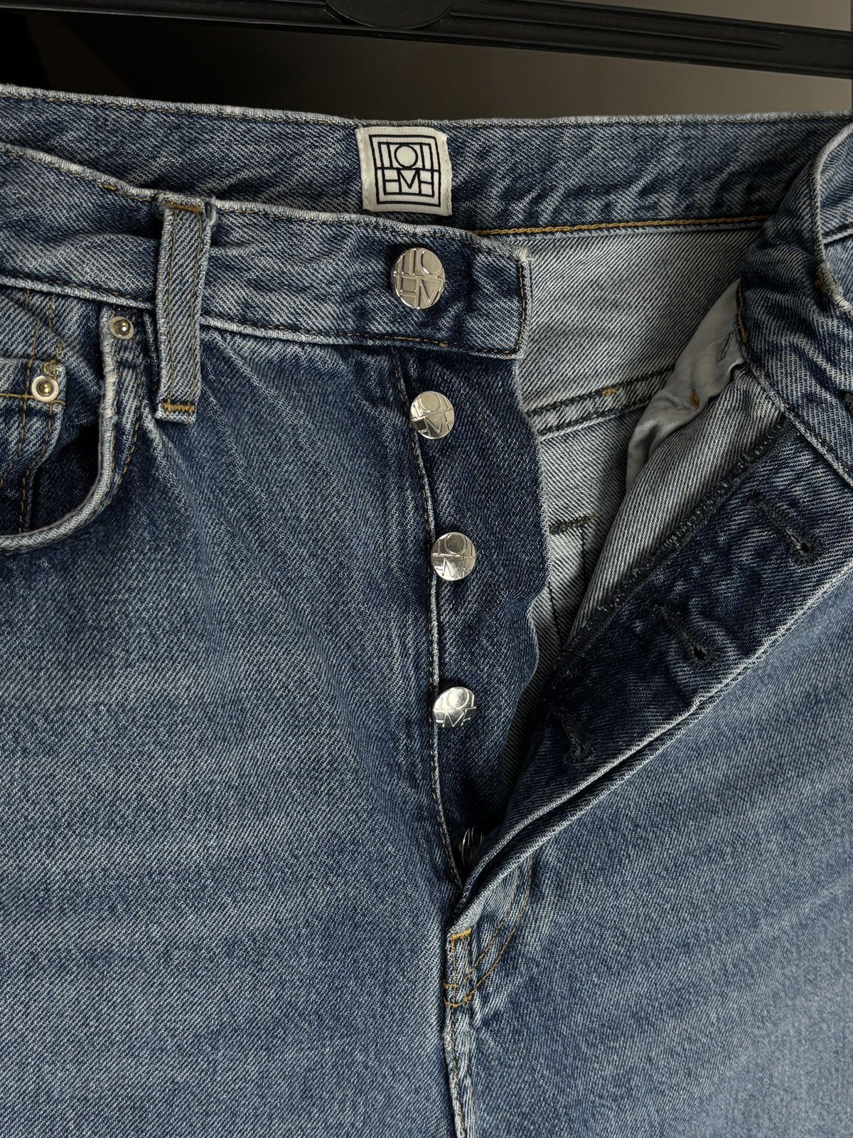 Toteme Toteme classic cut denim jeans straight pants Size 30" / US 8 / IT 44 - 4 Thumbnail